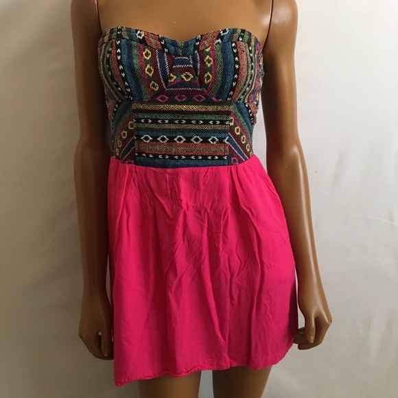 Starring at stars tribal aztec pink fuchsia mini - Picture 8 of 8